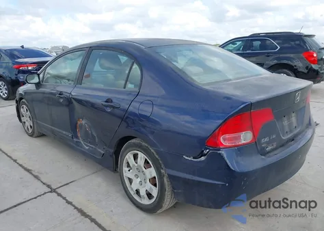 2007 Honda Civic Lx z USA, uszkodzony, nr VIN 1HGFA16597L133138